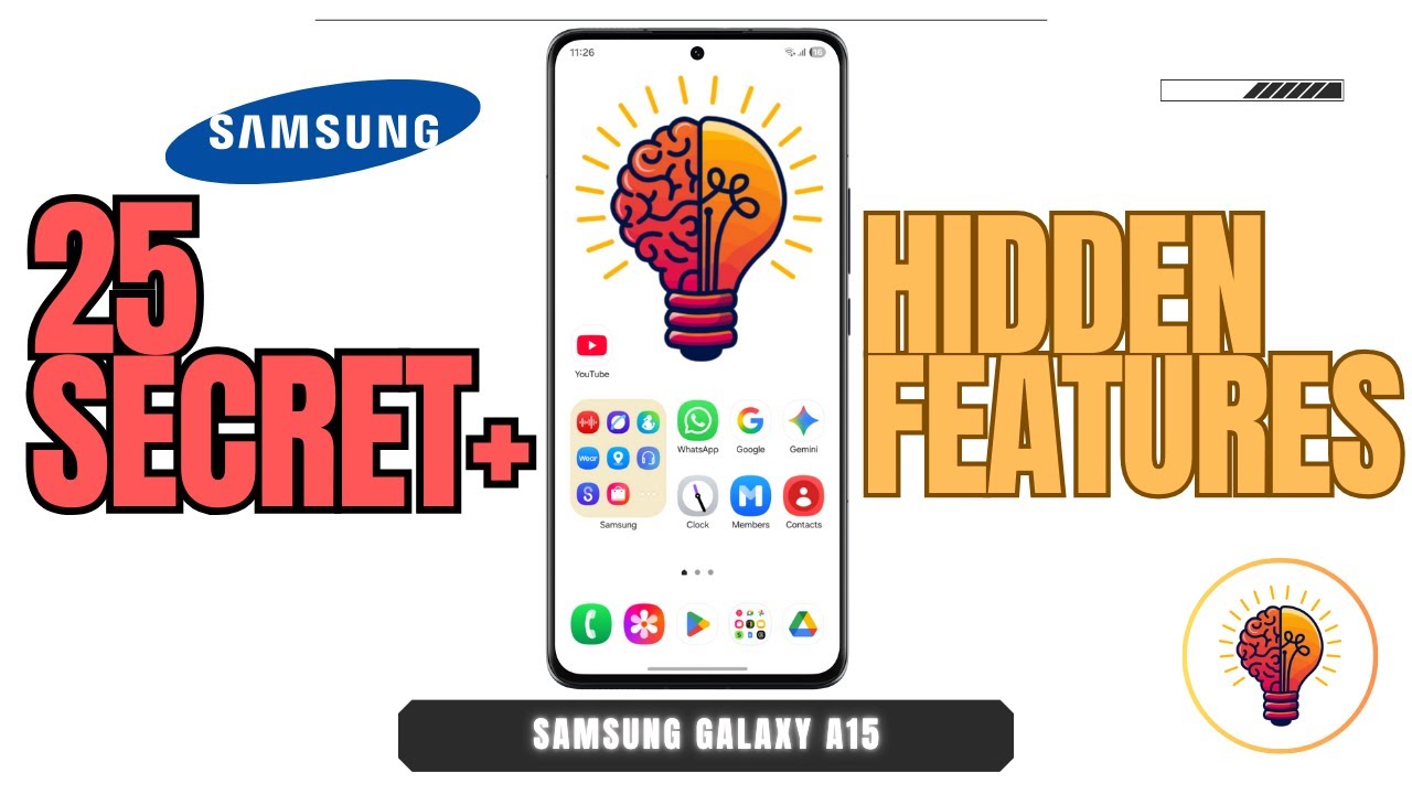25 Secret Hidden Features on Samsung Galaxy A15 You Must Know | Tips & Tricks!