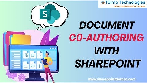 Document co-authoring with SharePoint Online | Co-authoring documents in SharePoint Online