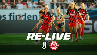 Re-Live: Juventus Turin – Eintracht Frankfurt Frauen