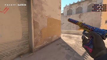 Dust 2 pistol round short USP-S ACE headshots =)