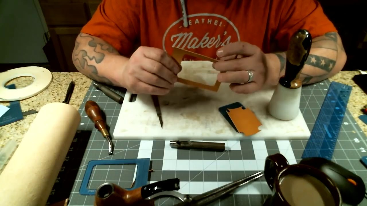 Making a Handmade Leather Briefcase 