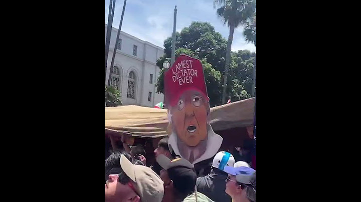 Así fue la marcha en Downtown Los Ángeles contra las redadas