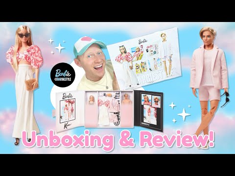 BarbieStyle 🖤 Barbie & Ken 2-Pack! Unboxing & Review (+mini Glow-up)