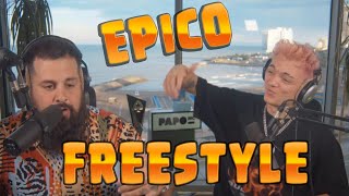 Papo Y Cacha Se Tiran Un Freestyle Epico En Vivo