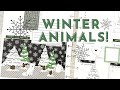 WINTER ANIMALS PLAN WITH ME | HAPPY2PLAN DECEMBER PATREON STICKERS | DASHBOARD HAPPY PLANNER