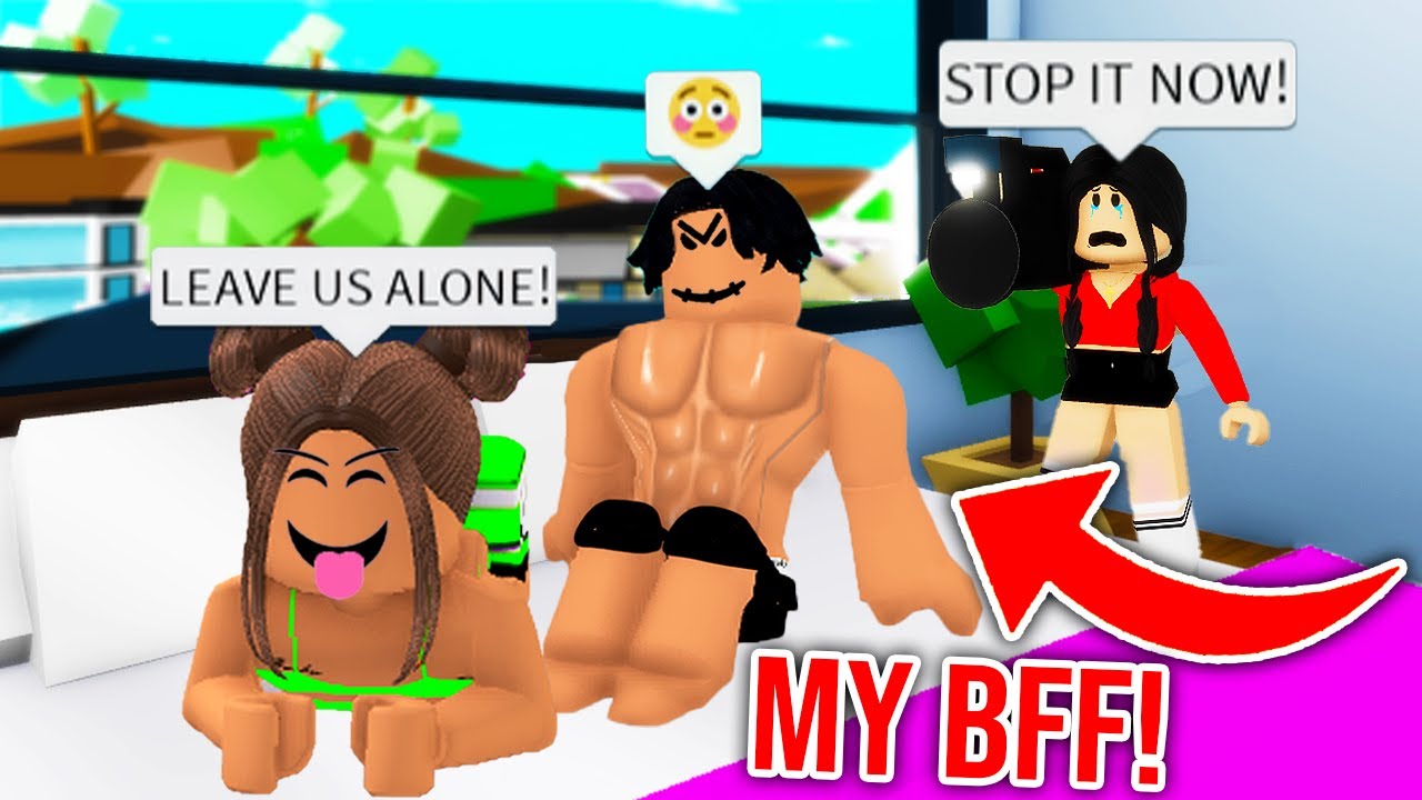 bacon girl hired me to spy on her oder slender boyfriend in ROBLOX  BROOKHAVEN RP! 