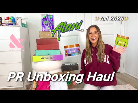PR UNBOXING HAUL FALL 2025