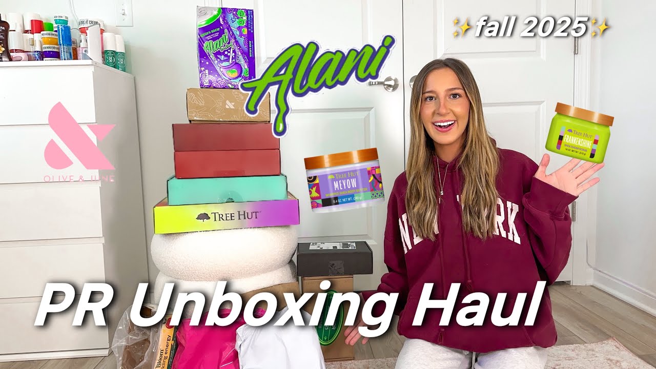 Распаковка покупок PR-агентства | Осень 2025