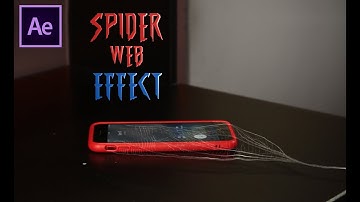 SPIDER WEB EFFECT // After Effects
