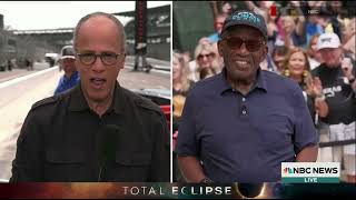 NBC News 'Total Eclipse' coverage open