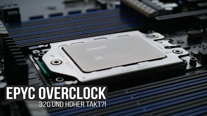 32 cœurs de 4GHz - Overclocking du monstre CPU AMD EPYC Rome