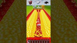 Minecraft Lava Parkour #minecraft #minecraftparkour #shorts