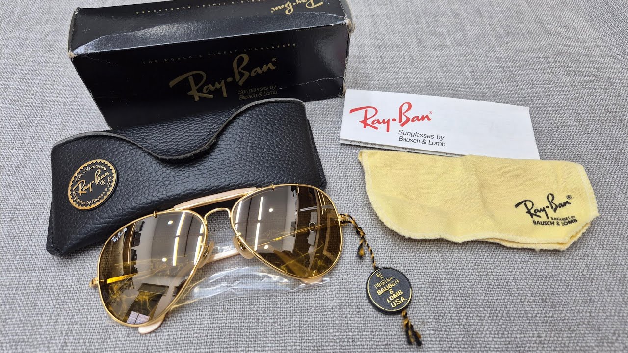 New old stock] Vintage B&L Ray-Ban The Genera 50th Anniversary