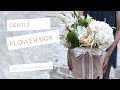 Flower box | Композиція квітів в шляпній коробці