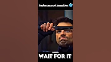 Coolest marvel transition ever 🥶 Wait for it #shorts #transition #marvel