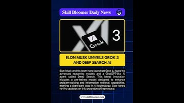 Elon Musk Unveils Grok 3 and Deep Search AI