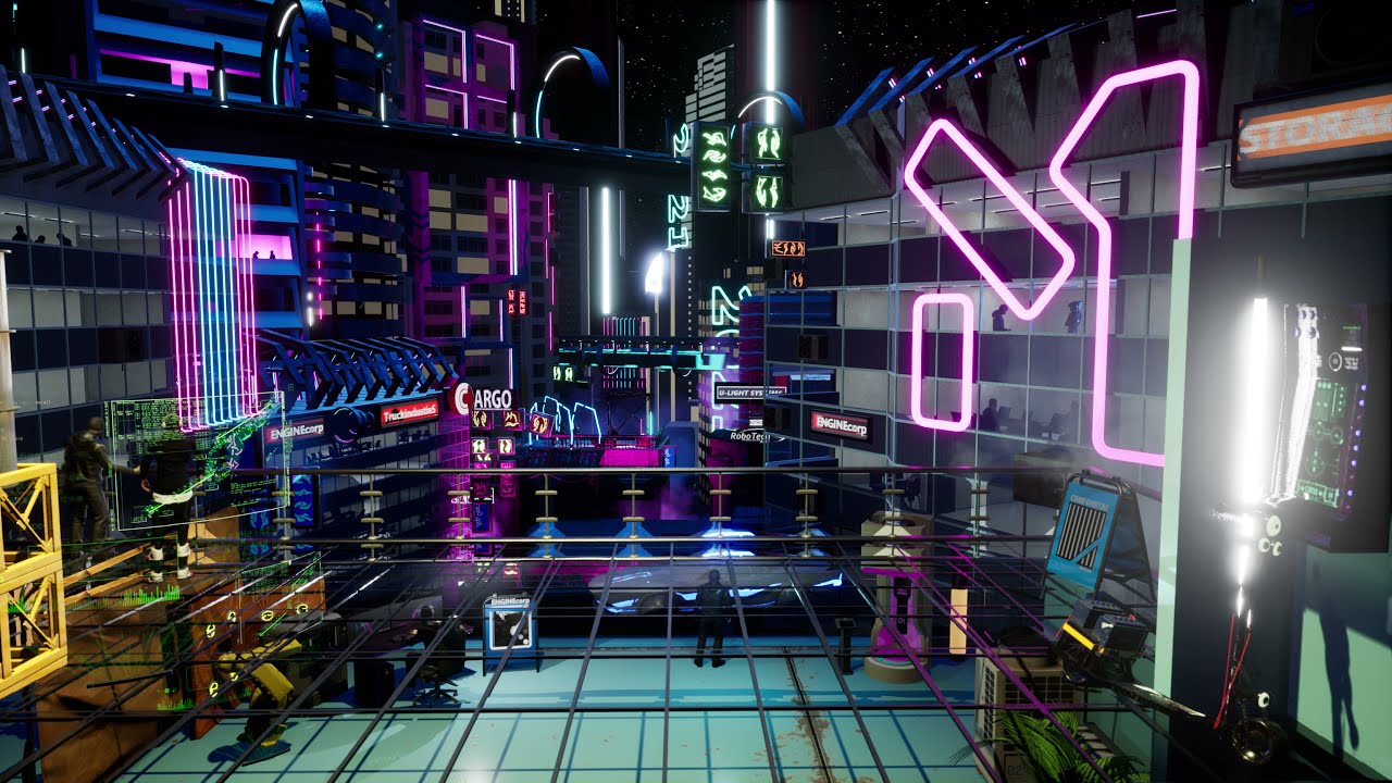 My tribute to M1 in Cyberpunk Style