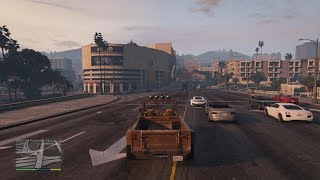 GTA 5 - NPC Runs Over Another NPC