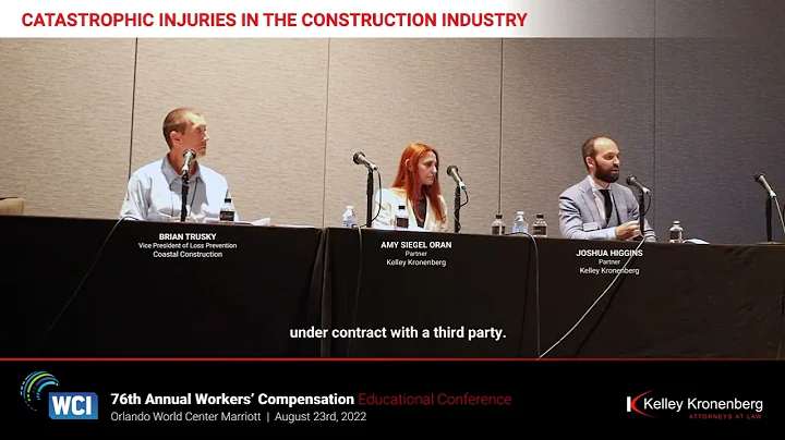 Catastrophic Claims in the Construction Industry. ...
