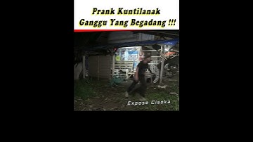 Prank Kuntilanak Ganggu Yang begadang Minum Minuman !!!