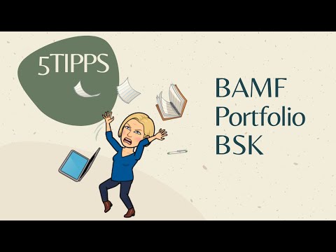 BAMF Portfolio Berufsorientierte Kurse - 5 Tipps