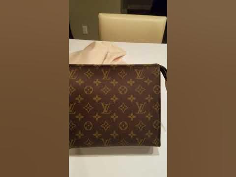 HOW TO spot a fake Louis Vuitton Toiletry 26 Pouch - Real vs Fake!!! 