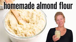 How to Make Almond Flour 2 Ways (Food Processor & Blender!)