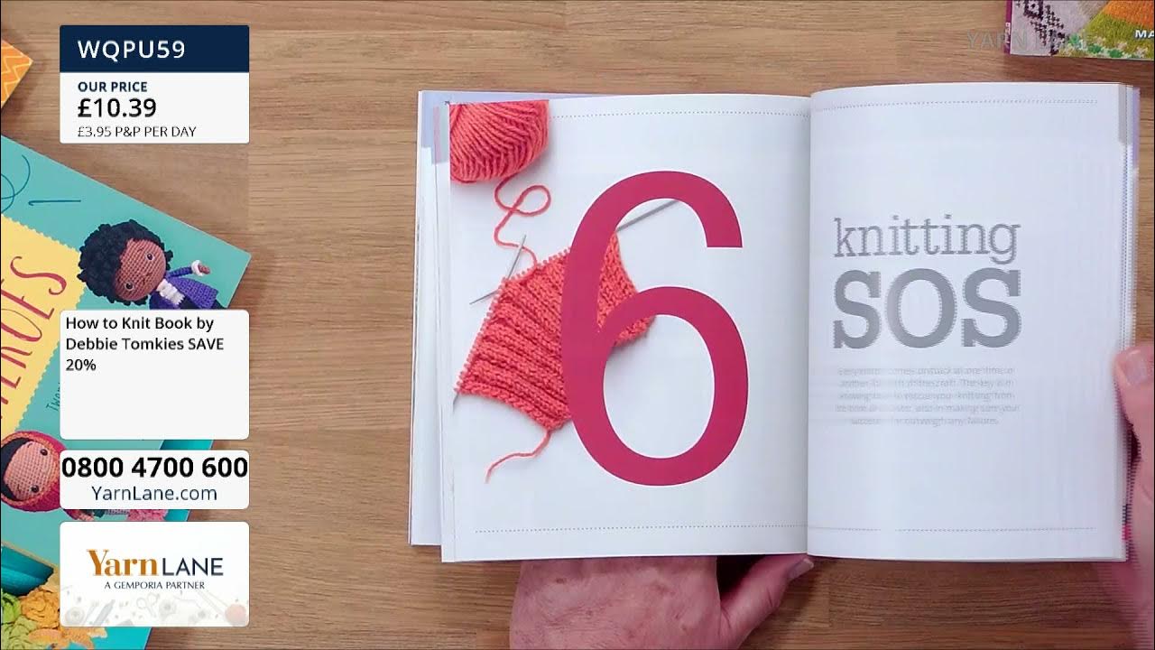 Yarn Lane 04/08/2021 Knitting and Crochet Books SAVE 20 YouTube