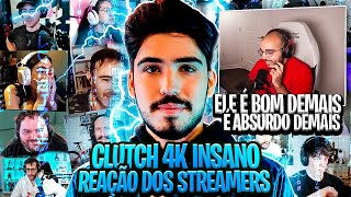 REAÇÃO DO MUNDO AO CLUTCH e 4K INSANO DO ASPAS, DESTRUINDO A KRU!