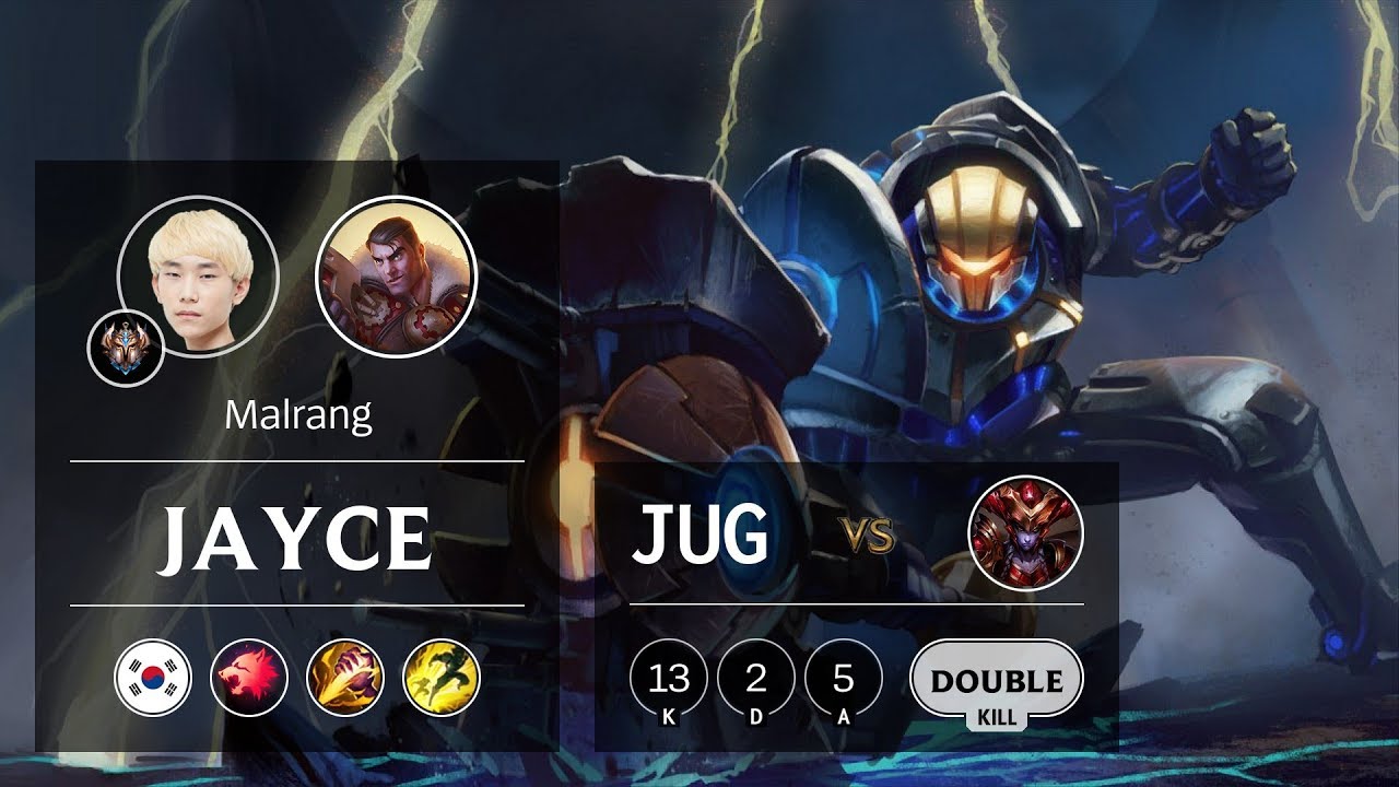 Jayce Jungle vs Shyvana - KR Challenger Patch 9.17