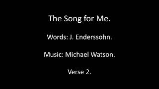 The Song for Me instr