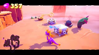 Dry canyon egg location all gems all dragons - Spyro