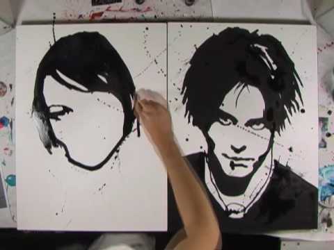 White Stripes Speed Painting by Max Neutra