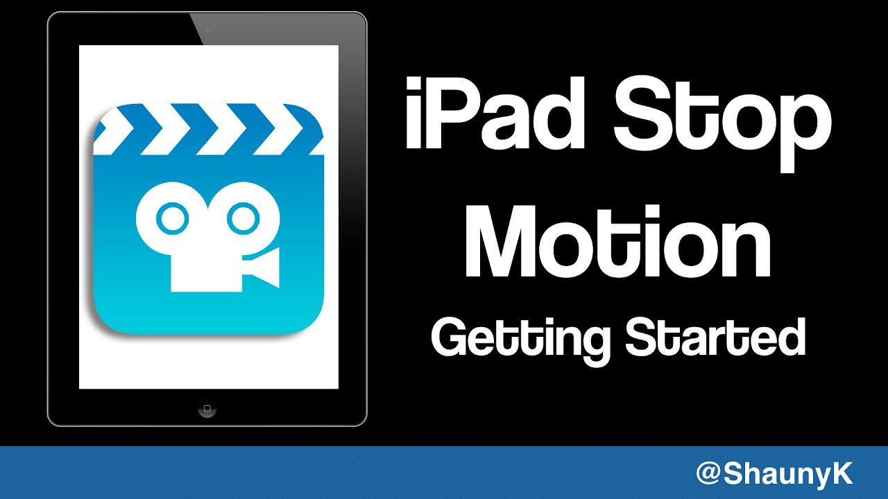 Getting started with stop motion on the iPad - Stop Motion Studio - YouTube