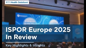 RTI Health Solutions at ISPOR EU 2025