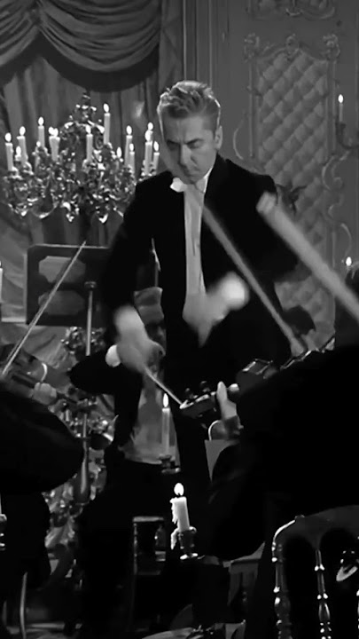 Herbert von Karajan conducts Mozart - Violin concerto n.5 (Third movement) #shorts #music