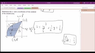 Statics - Centroids of Areas Using Integration #4