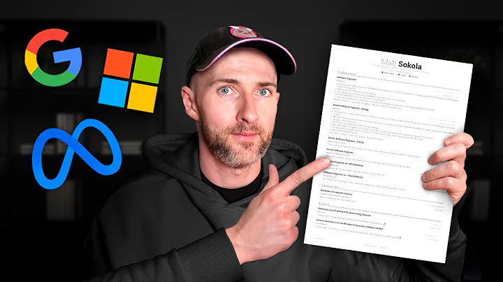 This RESUME Got Me 100+ Software Engineering Interviews