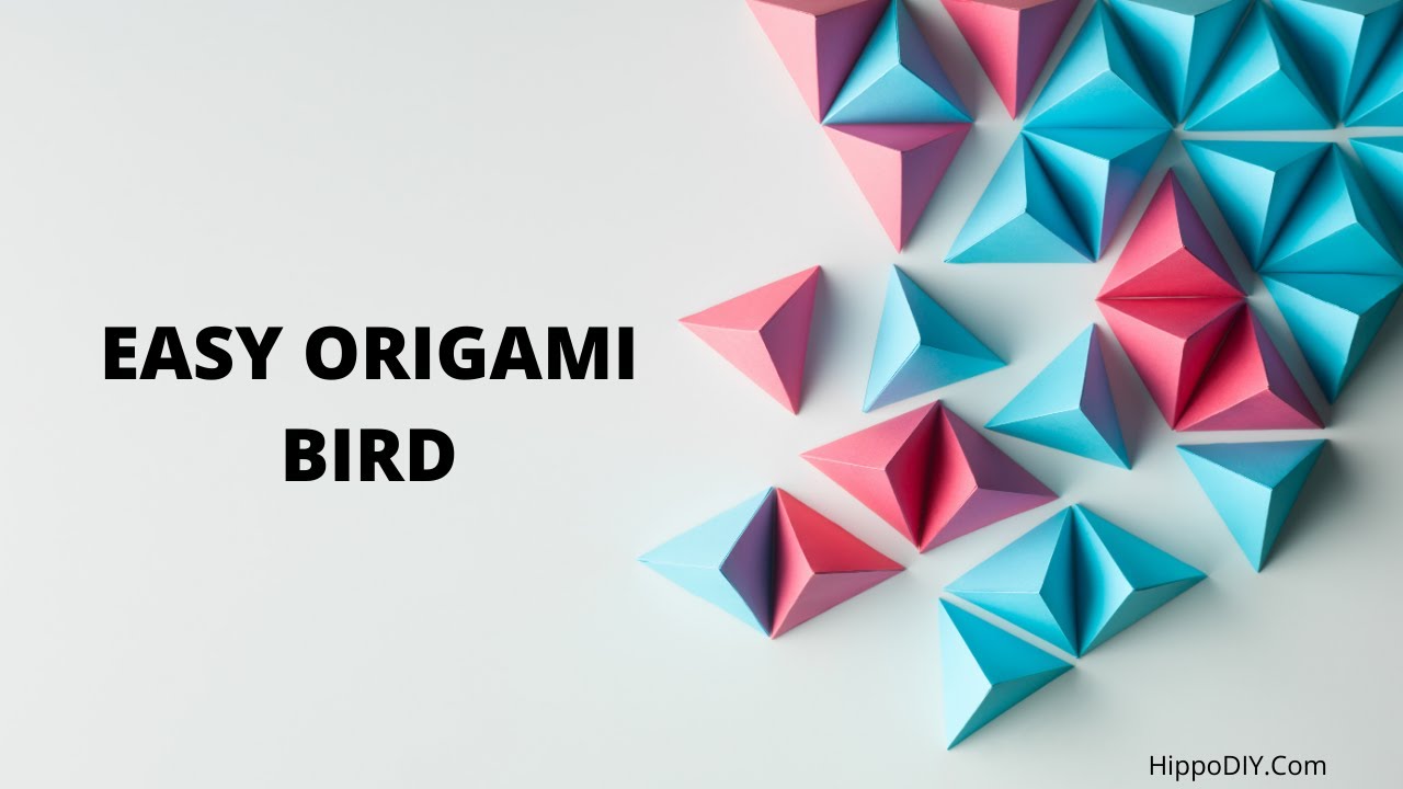 Download Easy origami bird tutorial - YouTube