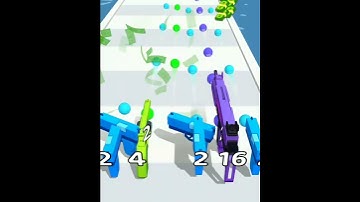 max level in merge gun run game #shortsvideo #shortsfeed #viral #trending #short
