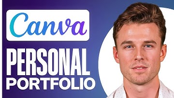 How to Make a Personal Portfolio Using Canva (2025) | Complete Tutorial for Beginners