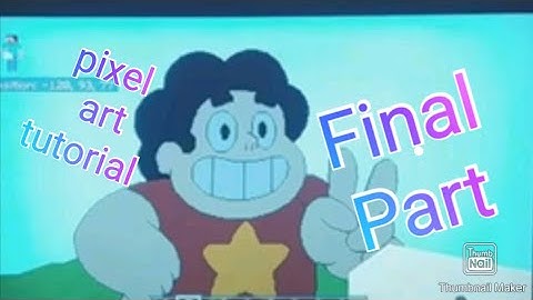 Minecraft steven from steven universe pixel art tutorial part 6 FINAL PART