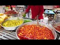 Dhoraji's Lasaniya Bhungda Batata & Masala Chana @Rs.30 Only | Surat City Food | Street Food India