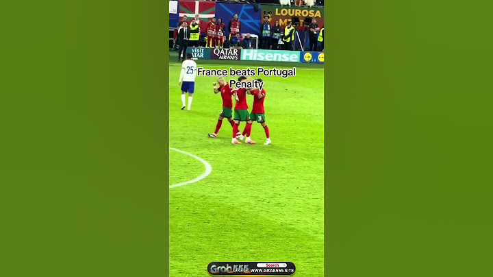 EURO0 2024|| FRANCE VS PORTUGAL PENALTIES 5-3