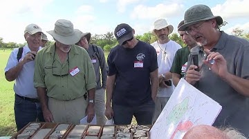 Frio core described on GCAGS field trip  in Nueces Bay