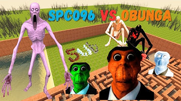 SPC-096 vs OBUNGA #gmod #garrysmod #gmodgaming #nextbots