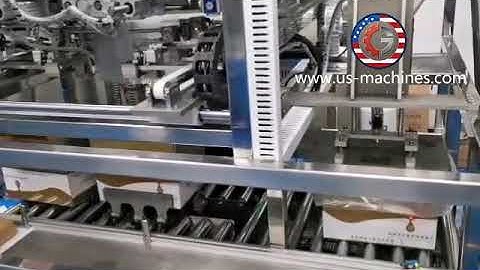 Butter bag in box automatic bag forming inserting case packing machine bag in box packaging line