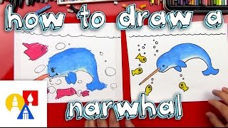 How To Draw A Narwhal