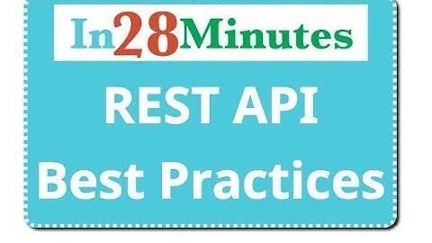 REST API Web Service Best Practices
