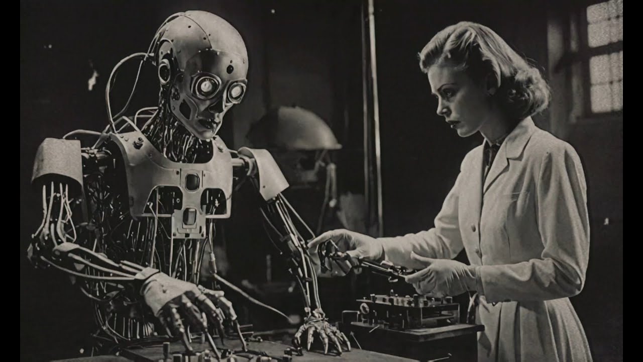Innovative technology of the 1950s | AI short film - YouTube